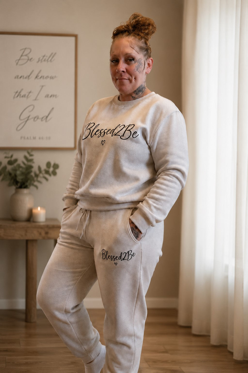Blessed 2 Be Sweatsuit Sets