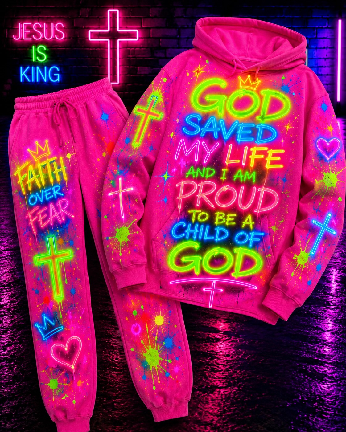 Blessed 2 Be Sweatsuit Sets