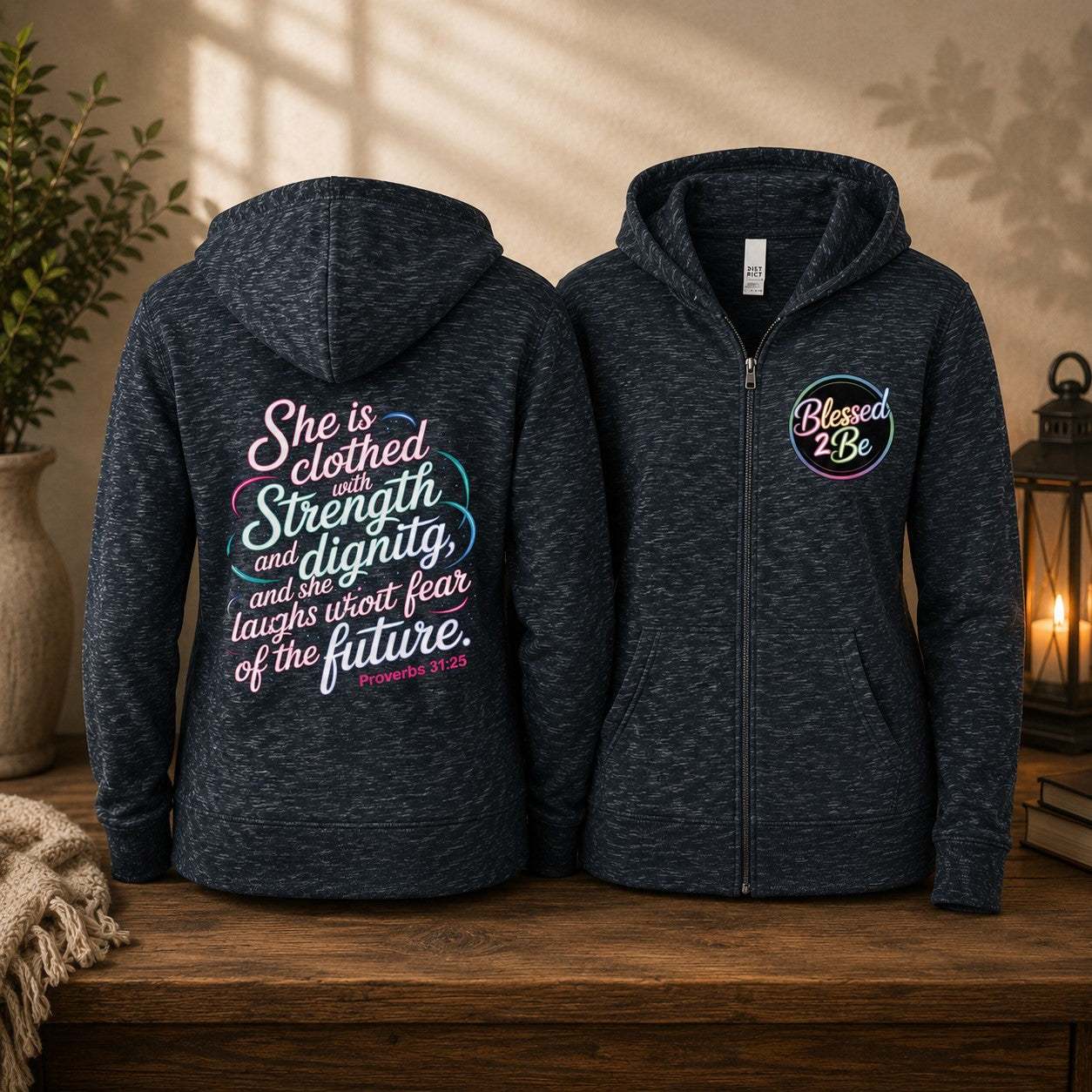 Woman Zip Up Hoodie