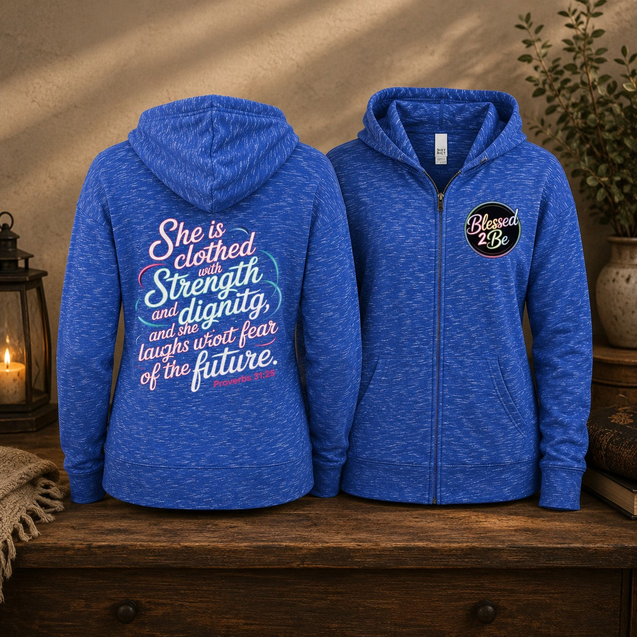 Woman Zip Up Hoodie